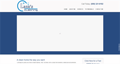Desktop Screenshot of lanascleaning.com